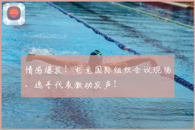 情感爆发！电竞国际组织会议现场，选手代表激动发声！
